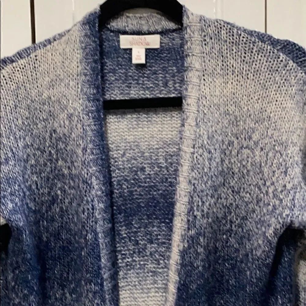 Sun & Shadow Blue Cardigan size Small - Picture 4 of 9